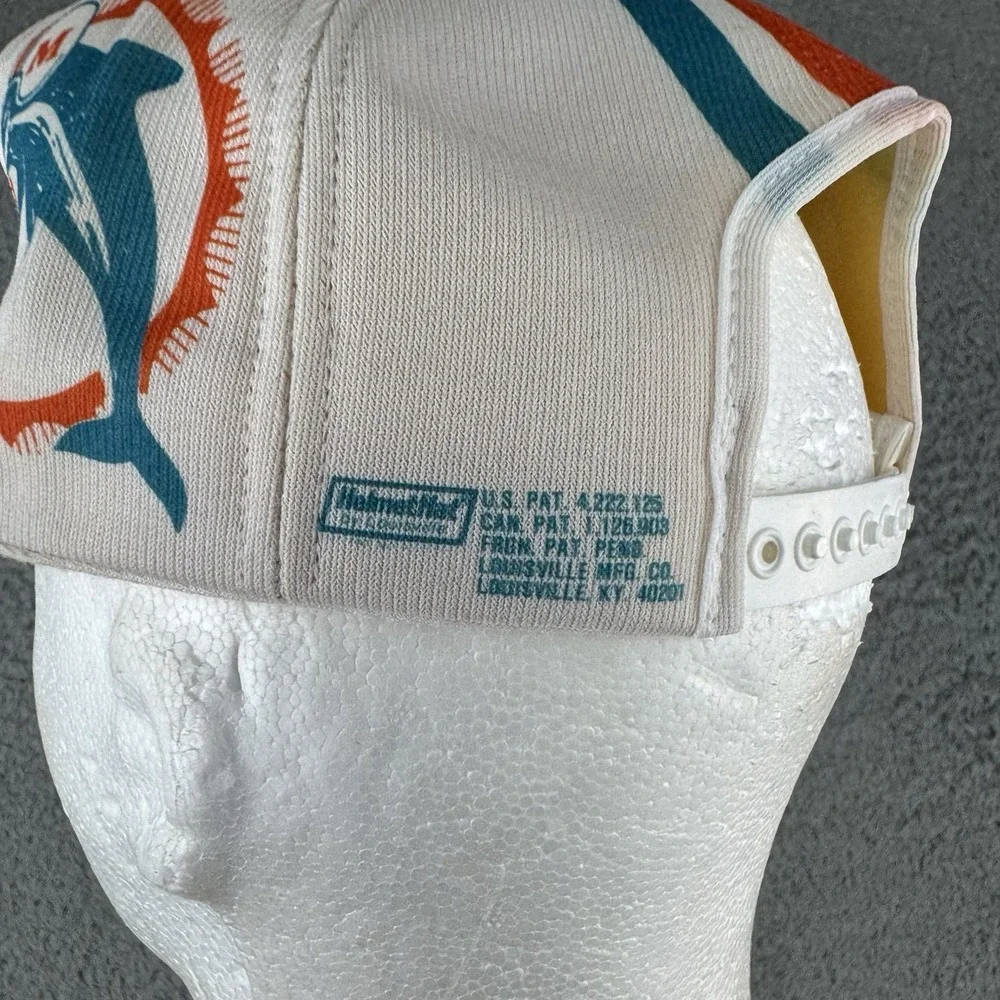 Miami Dolphins Helmet Hat Snapback‎ by Louisville Mfg NFL Vintage 70s 80s USA